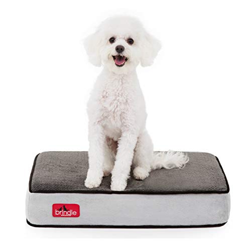 brindle waterproof dog bed