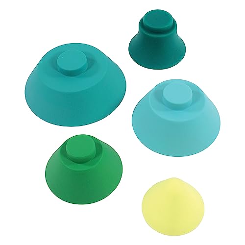Image of Hudson Baby Silicone Stacking Toy, Tree, One Size