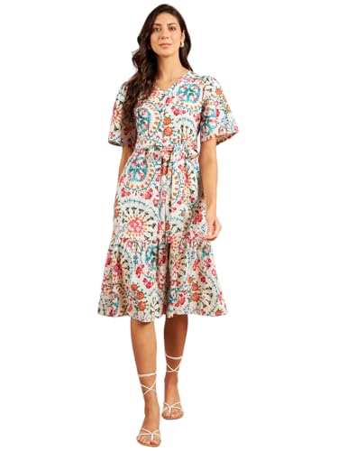 Image of Modeve Women Printed Dress