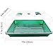 Propagator with Humidity Vents Domes,Heavy Duty Growing Tray Mini Greenhouse for Seedlings,Clones