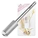 PANA Professional 3/32" Shank Size - Smooth Top Small Barrel Silver Carbide Bit Extra Fine Grit - Nail Drill Bit for Dremel Machine
