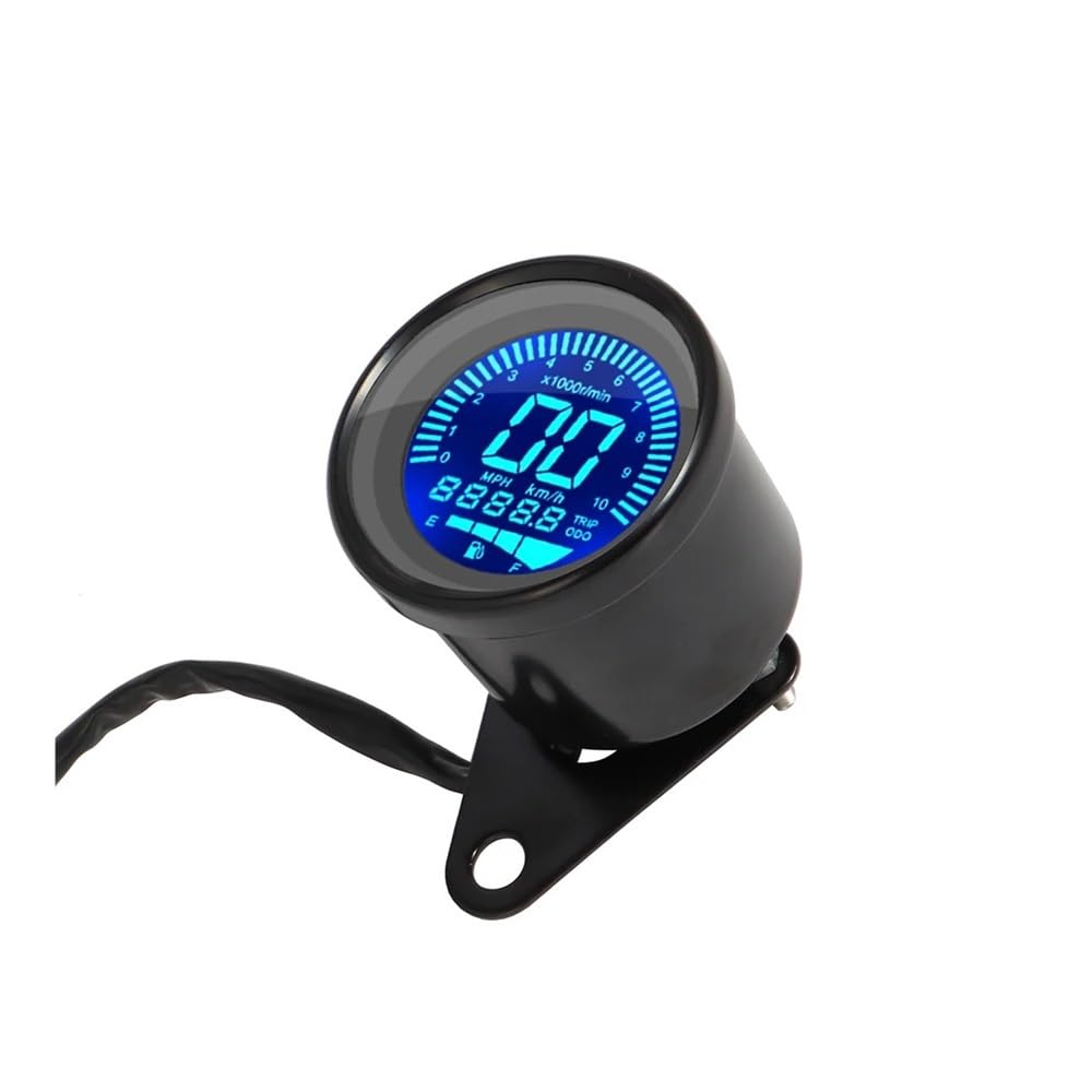Contagiri contachilometri Contachilometri Digitale Universale Per Moto 12V Digitale Per Moto Contachilometri Contagiri Indicatore LED Indicatore Livello Carburante