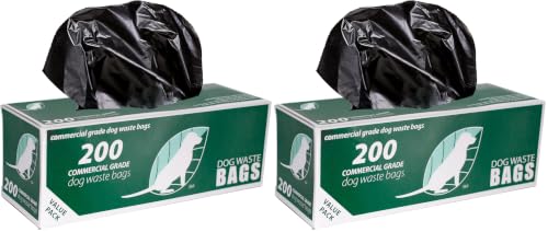 Image of Zero Waste USA - 200 Commercial Grade Dog Waste Station Refill Roll Bags - (Most Popular) - 40% Thicker than competitor brands - Fits Any Dog Waste Station - 1 Roll of 200 bags per roll (Pack of 2)