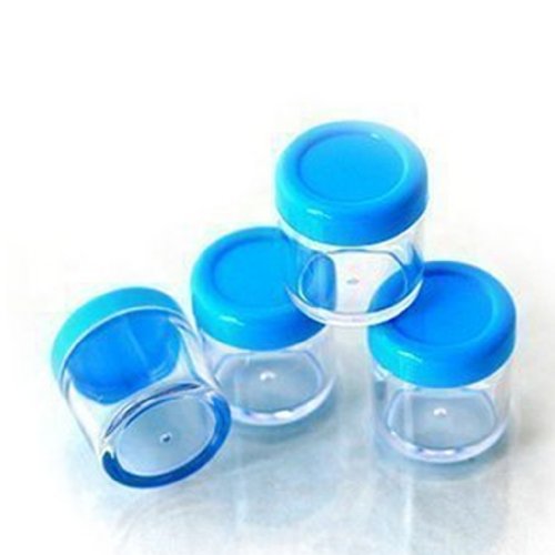 YOYOSTORE 4 Cute Blue Travel Compressed Paper Mask Facial Soak Bottle Mask Wet Stick Tool