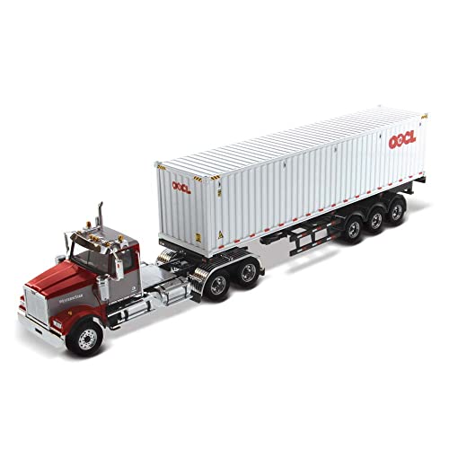 Western Star 4900 SF Day Cab con Contenedor 1:50