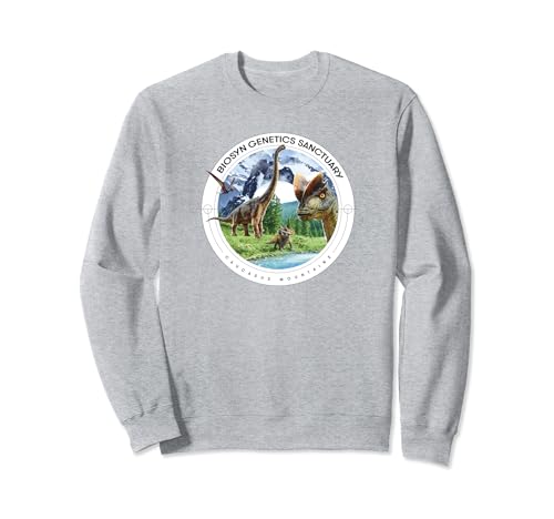 Sweatshirt Jurassic World Biosyn Genetics vêtement de cinéma imprimé