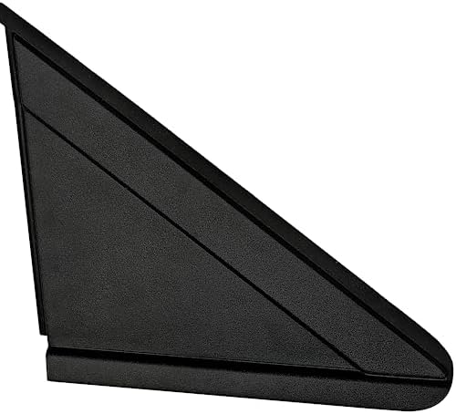 Fexhull Door Mirror Flag Applique Panel Fit for Dodge Grand Caravan fit for Chrysler Town&Country fit for Ram C/V Right Passenger Exterior Side View Mirror Triangle Trim #1AN68RXFAA,1AN68RXFAB