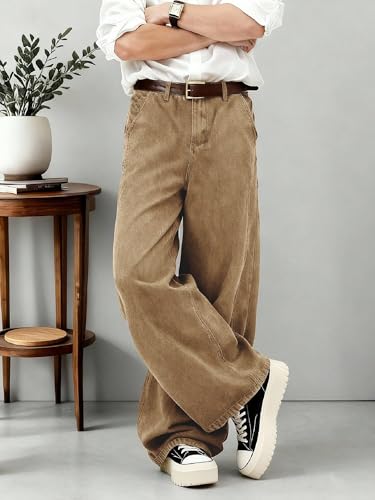 Image of QNIM Jeans for Men || Loose Fit Stylish Casual Mens Jeans Pant (Q-62-65)