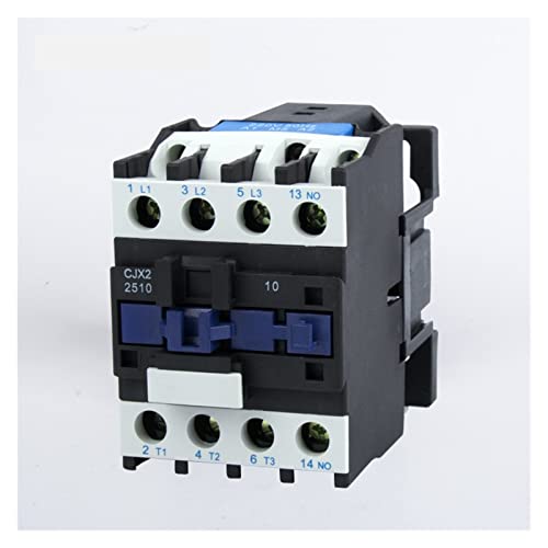Contacteur triphasé CJX2-2510 25A robuste et durable pour commande de moteur 220V