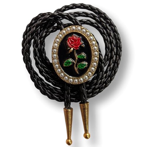 Image of Animal & Plant Bola Tie Bolo Tie Wedding Necklace for Men Women Groomsmen Western Cowboy Necktie