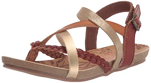 Blowfish Malibu Girls Gotcha-K Flat Sandal, Scotch Dt Sand Gold, 13 Little Kid #TOP13