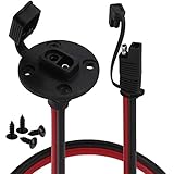 Yeebline 10 AWG SAE Cable Connector, SAE Socket Chassis Wire, 60cm SAE to SAE 2 Pin Quick Disconnect...