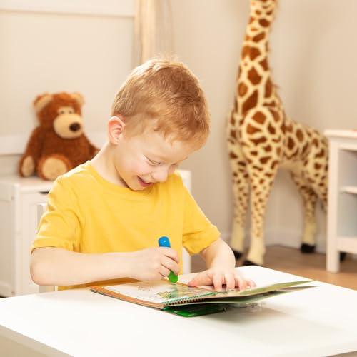 Image of Melissa & Doug On The Go Water Wow! Reusable Water-Reveal Coloring Activity Pad - Jungle