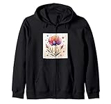 Sweet Pea Flowers And Hearts Boho Style Merch