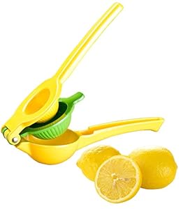 Rosenstein & Söhne 2in1 Metall-Zitruspresse