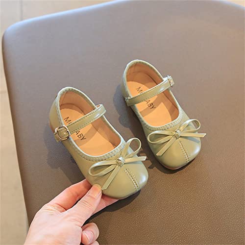 Toddler Girls Dress Shoes Bow Slip On Mary Jane Ballet Flats Flower Girl Party Wedding Shoes School Shoes for Girls3