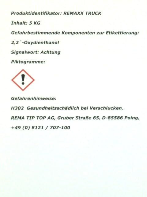 REMA TIP TOP LKW Reifen Montagepaste Truck 5 KG, Montierpaste, Bus 593051
