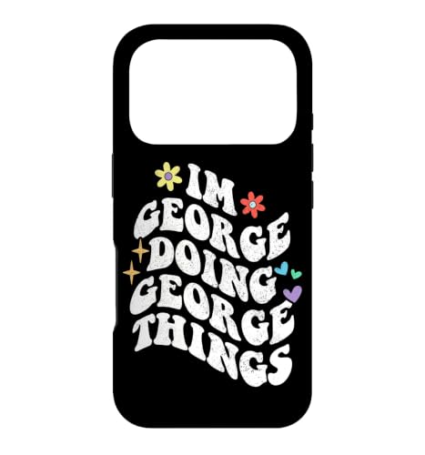 ���g�� Groovy Im George Doing George Things Funny Mother �X�}�z�P�[�X iPhone 17 Pro �p