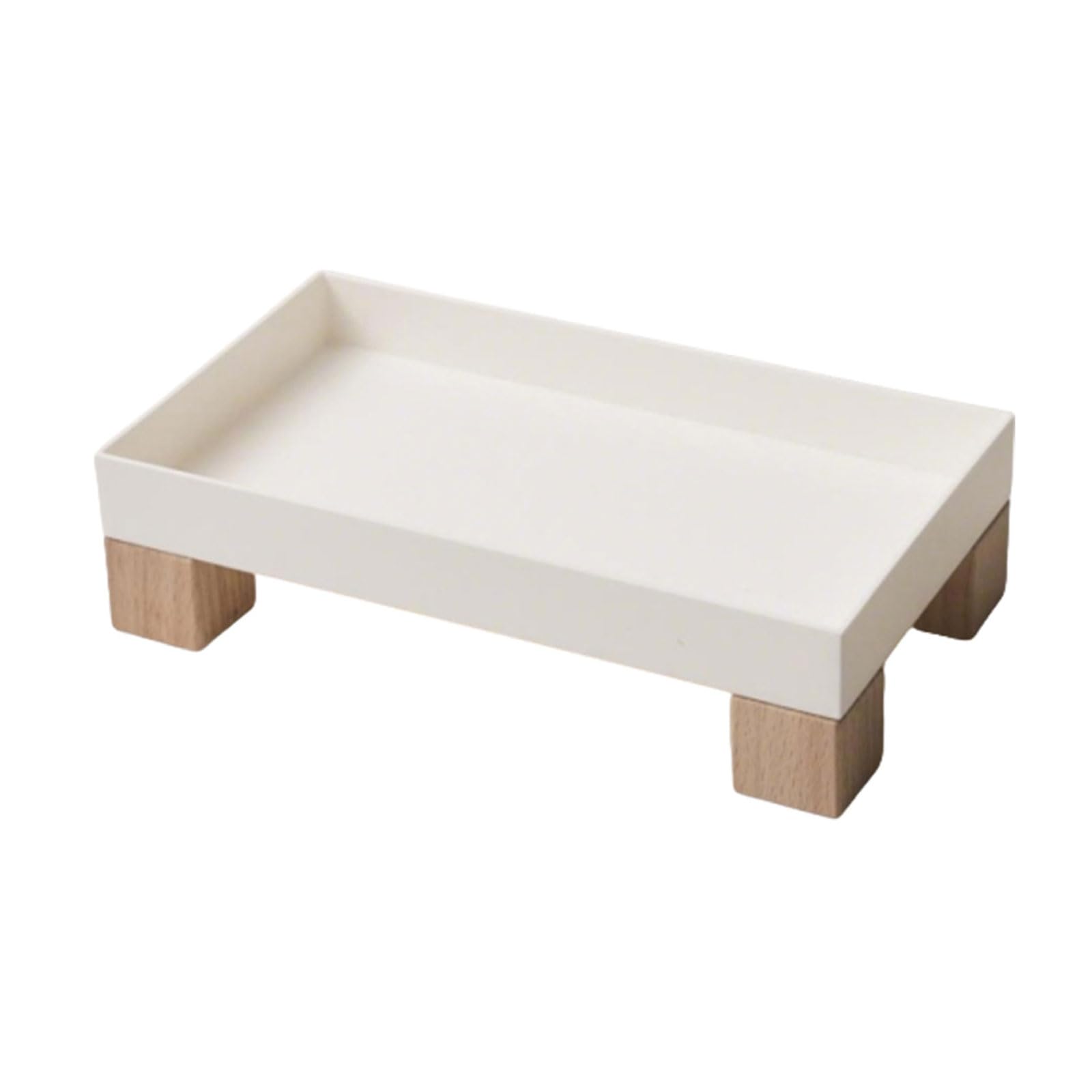 Whoasyst Wooden Offices Organizers Box with Spacious Interior Ideal for Keeping Desk Items Neat Desk Storage Box