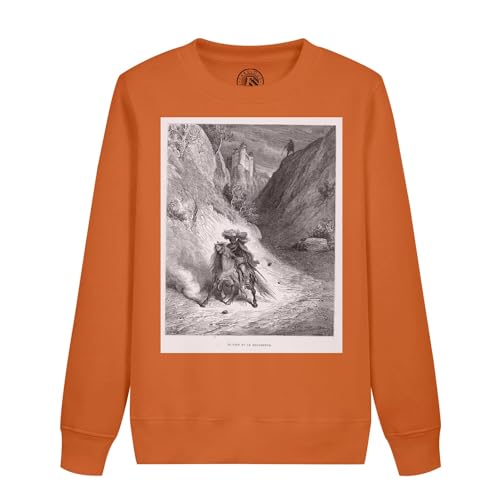 Sweatshirt enfant Le Lion et le Moucheron illustré par Gustave Doré