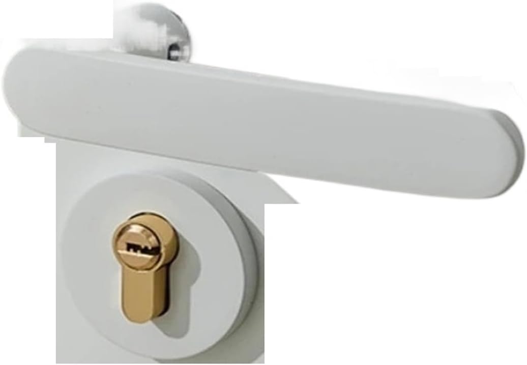 1 Set of Aluminum Alloy Room Door Lock Set Indoor Silent Door Handle Split Lock Home(Green A)