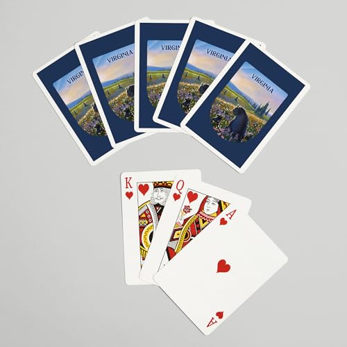 Lantern Press Baraja de Poker, 52 Cartas Tamaño Poker miniatura 7