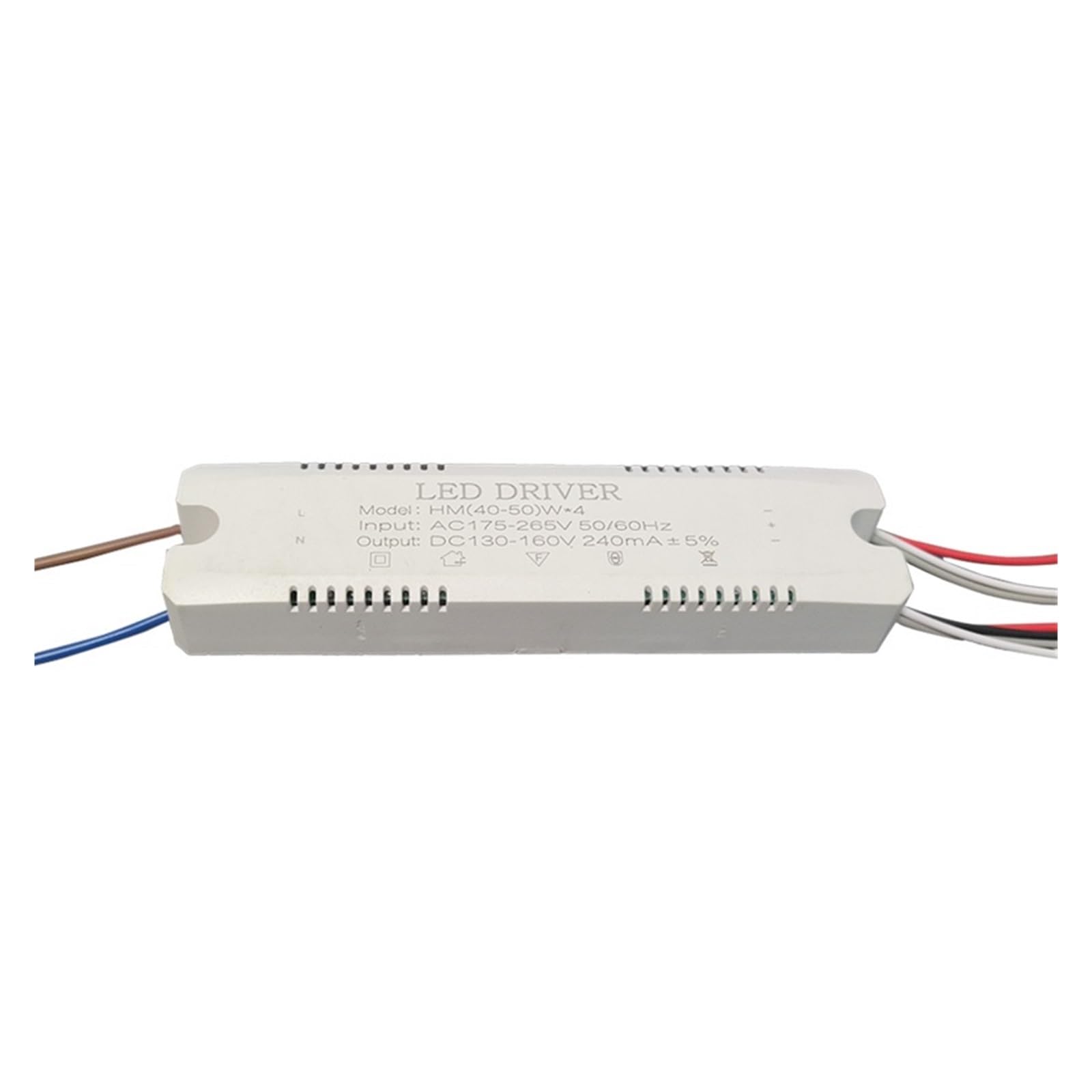 Driver LED 240mA transformateur d'éclairage pour plafonnier AC220V