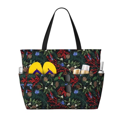 Sac à bandoulière pour femme grand sac de plage avec poignées