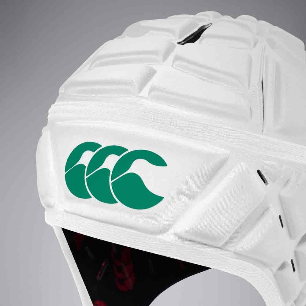Canterbury Casque Raze Mixte Adulte Blanc/Vert XL