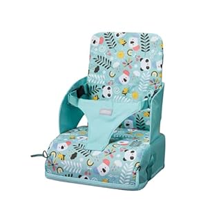 Nuby Sedile pieghevole, Facile da riporre in borsa, Schiuma, Impermeabile, 6+ mesi, Panda