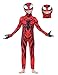Poywuo Costume da Ragno Spider Superhero Unisex per Bambini Costume Supereroe Bambino Supereroi Abbigliamento Dress up Costume da Party Festa di Halloween per Ragazzo,146(11 anni)
