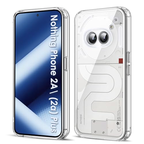 Filoto Ultra Clear Hülle für Nothing Phone 2a /2a Plus(2024) Transparent Vergilbungsfrei Slim Soft Silikon Handyhülle Anti-Fingerabdruck Kratzfest Stoßfest Fallschutz Ultra Dünn TPU Schutzhülle