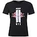 Produktbild Coaste Antilane KPOP T-Shirt Hip Pop Pullover Rundhals Kurzarm Tops Bangtan Boys Suga Jin Jimin Jung Kook J-Hope Rap-Monster V Fanartikel fr Liebespaar Mnner Damen und Jugendliche (Style 01, M)
