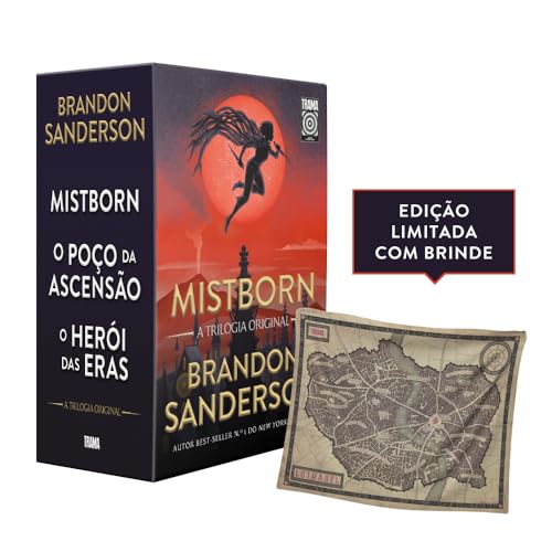 Box Mistborn com brinde: Edição limitada
