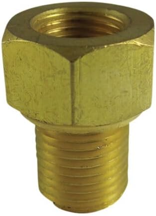 Brass Brake Line Adapters 3/16" (3/8" -24) 1/4" (7/16" -24) - Each