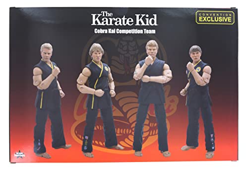 Karate Kid Conjunto de bonecos da equipe de competição Cobra Kai