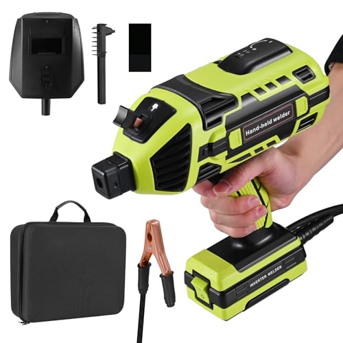 Krovtoy Upgraded Welding Machine, 220V Handheld Welder with IGBT Inverter 6 Variable Current Adjustment,20-120Amp Adjustable Output Current,Suitable for 3/32″- 1/8″ (2.5-3.2mm) Welding rods (Green) 2 Krovtoy Upgraded Welding Machine, 220V Handheld Welder with IGBT Inverter 6 Variable Current Adjustment,20-120Amp Adjustable Output Current,Suitable for 3/32″- 1/8″ (2.5-3.2mm) Welding rods (Green) - Image 2