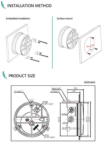 TE2000-30~30PA Micro Differential Pressure Gauge High Precision 1/8"NPT Air Pressure Meter Barometer