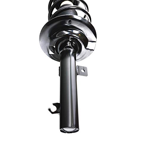 Front Pair Complete Struts Coil Spring Assembly Compatible with 2008 2009 2010 2011 Ford Focus Shock Absorbers Kit 272257 272258 - Thumbnail 6