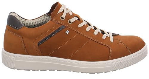 Jomos 321375-178-3052 marron, derbies confortables en cuir pour homme en grande largeur