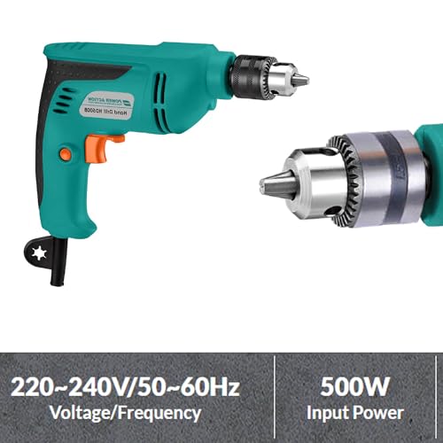 Image of Sulfar Power Action Electric Drill HD500B Input Power 500W Powerful Copper Motor 0-3000RPM