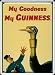 Produktbild GUINNESS Blechschild IRISH OSTRICH Kleine Im