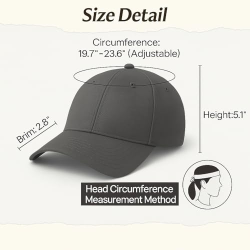 Image of Unisex Adjustable Baseball Cap Pack of 2 - Solid Color, Breathable, Stylish Cotton Caps for Men & Women - Outdoor Sports, Travel, Casual Wear