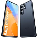 TORRAS Shockproof for Samsung Galaxy S25 Ultra Case, 12FT Military-Grade Protection, Slim Case for Samsung S25 Ultra Case, Matte Translucent Black, Thin, 6.9'' Guardian Series