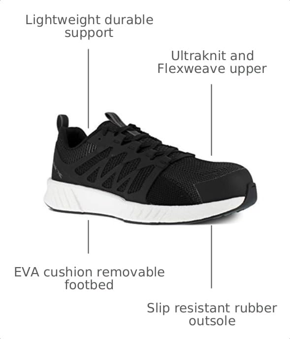 Image of Reebok Work Fusion Flexweave Work Composite Toe Men's Oxford