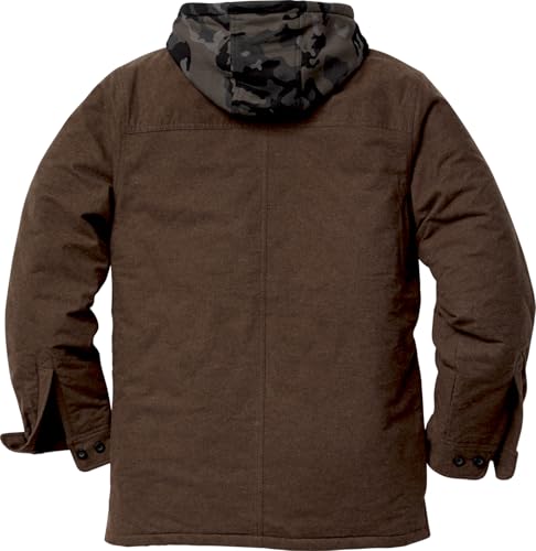Image of Legendary Whitetails Mens Maplewood Hooded Shirt Jacket