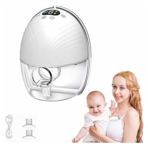 DMJWAN Hands-Free Electric Breast Pump Cover