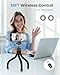 UBeesize Phone Tripod Pro S, Premium Flexible Phone Tripod with Wireless Remote, Mini Tripod Stand for Camera GoPro/Mobile (Upgraded), Black
