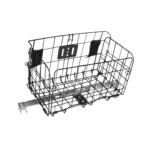 Panier arrière de chaise pliable en métal accessoire rangement portable polyvalent jardin