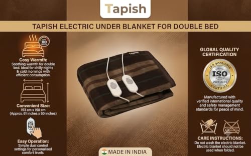 Tapish Merino Wool Electric Blanket (Double) photo 3